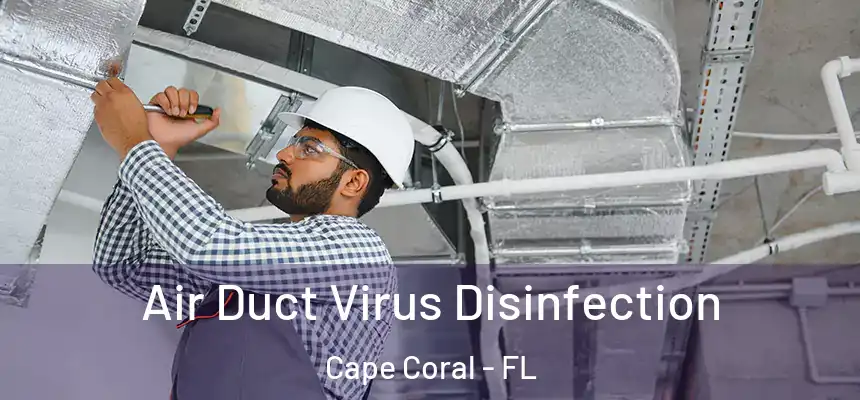 Air Duct Virus Disinfection Cape Coral - FL