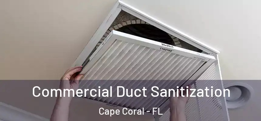 Commercial Duct Sanitization Cape Coral - FL
