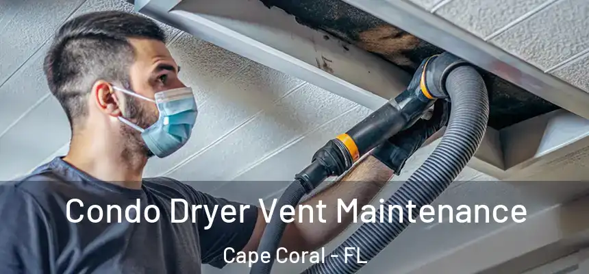 Condo Dryer Vent Maintenance Cape Coral - FL