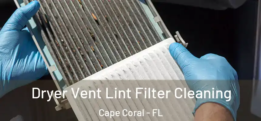 Dryer Vent Lint Filter Cleaning Cape Coral - FL
