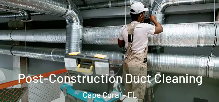 Post-Construction Duct Cleaning Cape Coral - FL